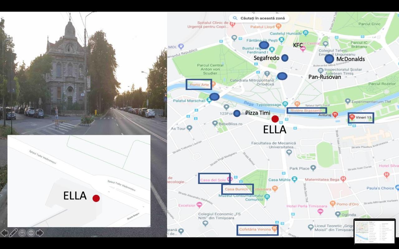 Ella Apartment Timisoara No11 ภายนอก รูปภาพ
